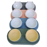 Plastik Lüx 2'li Mama Kabı 5'li Paket