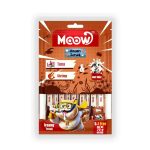 Moow Ton Balıklı & Karidesli Keçi Sütlü 12gr x 6 12'li Kedi Krema Ödülü