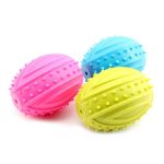 Dikenli Sesli Top Kemirme Oyuncağı