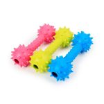 Zilli Dikenli Dumbel Köpek Çiğneme Oyuncağı Küçük