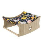 Sabit Ahşap Kedi Hamağı – Konforlu ve Dayanıklı Tasarım